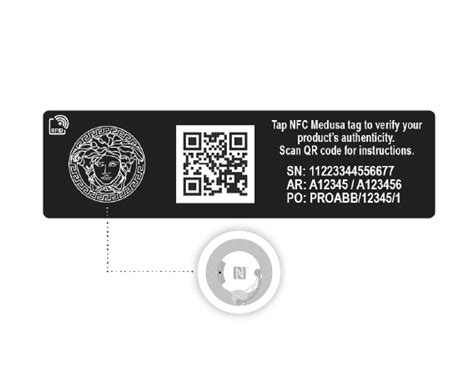 versace nfc|versace qr code.